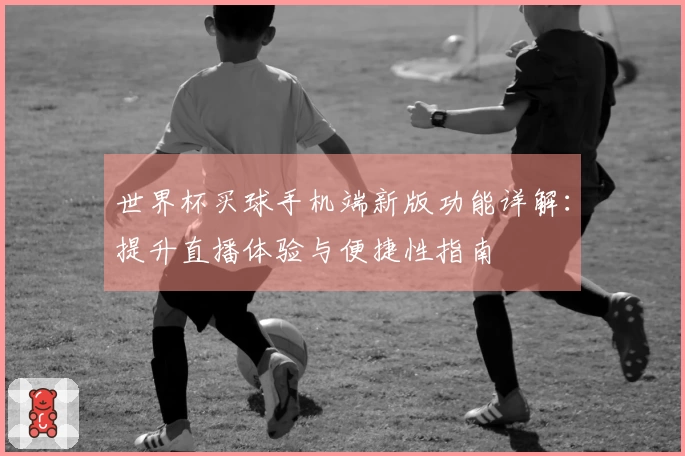 世界杯买球手机端新版功能详解：提升直播体验与便捷性指南
